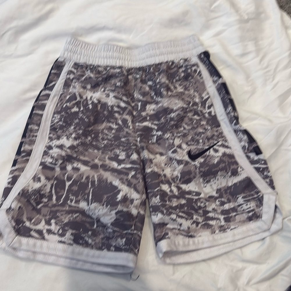 Boys Nike Small Black and Gray Dri-Fit Shorts